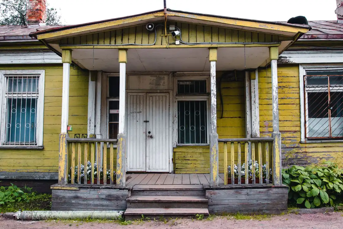 A worn older Iowa house that needs work, the kind of fixer-upper behind this selling decision