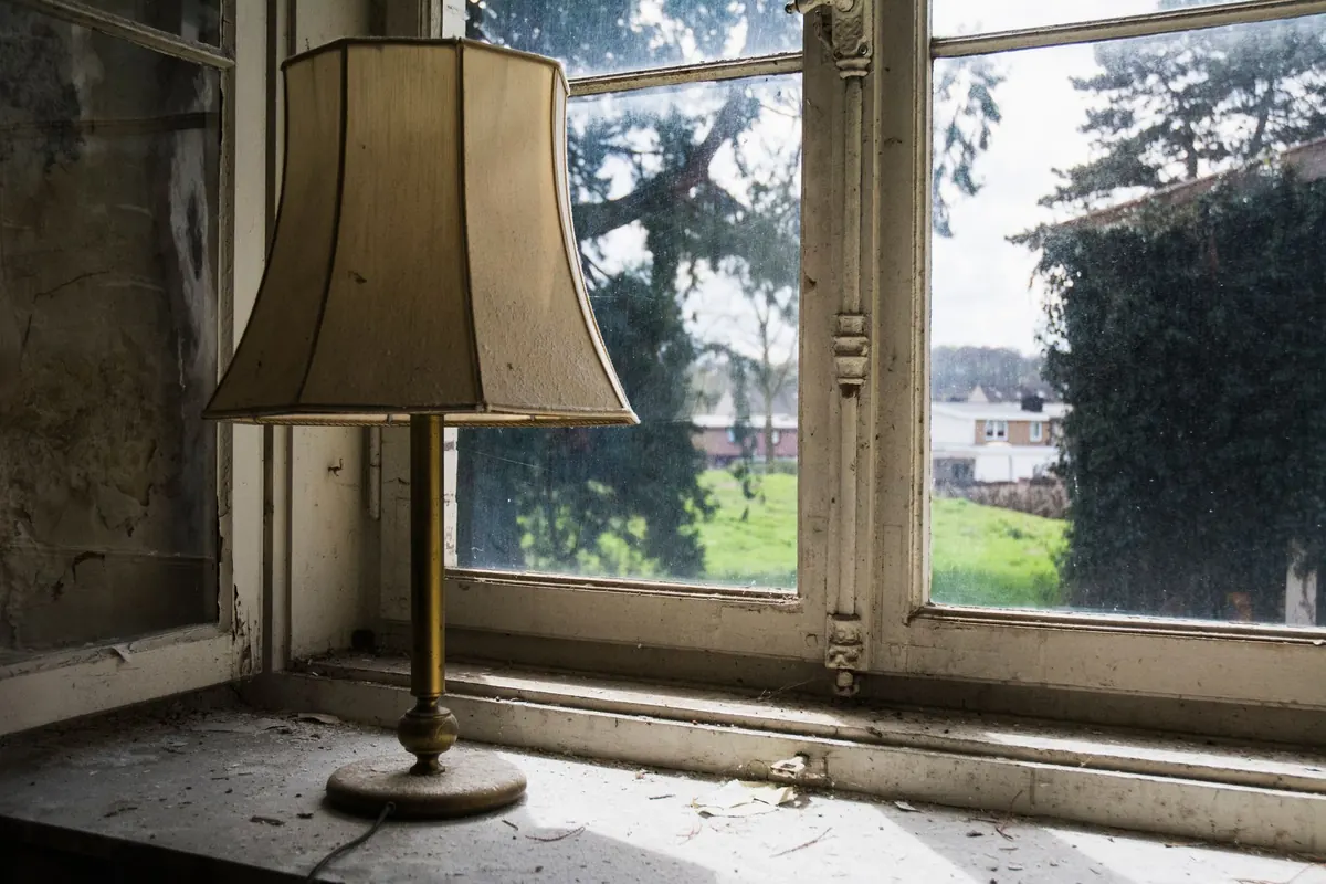 An old house interior sold exactly as it sits in Iowa