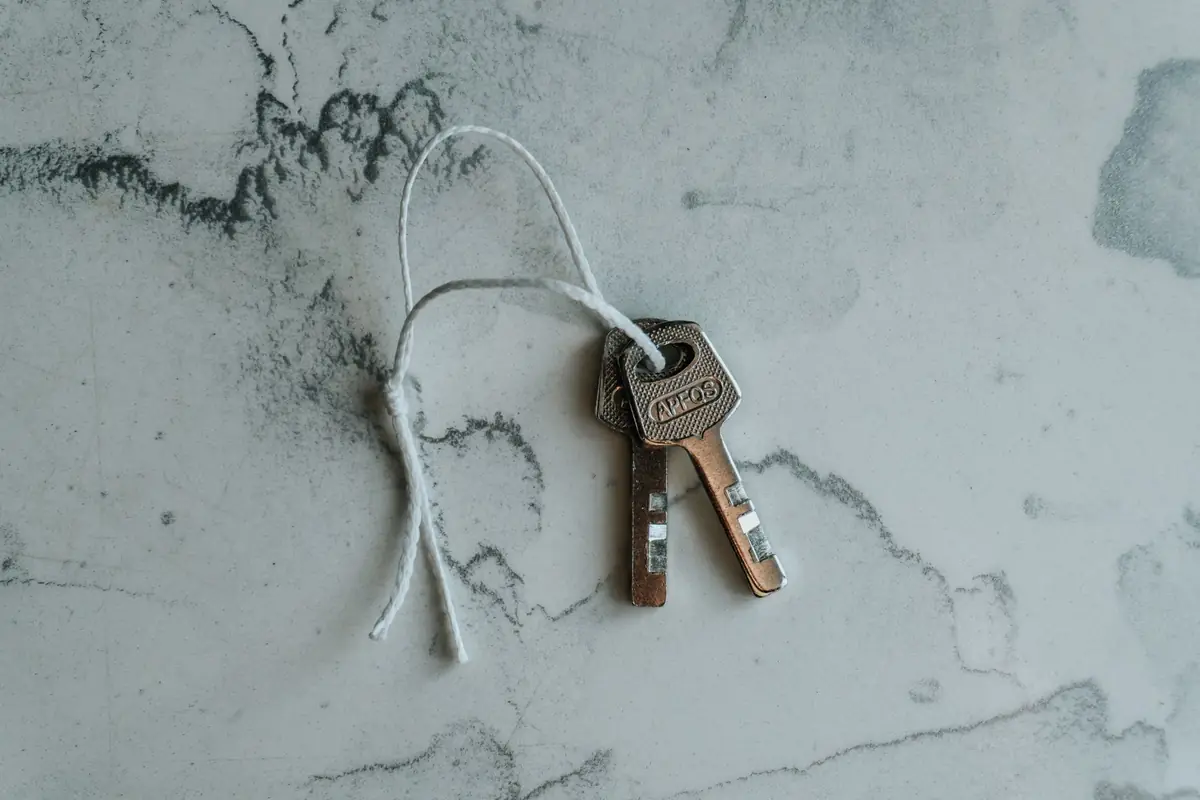 House keys representing what a hoarder house is worth in Iowa