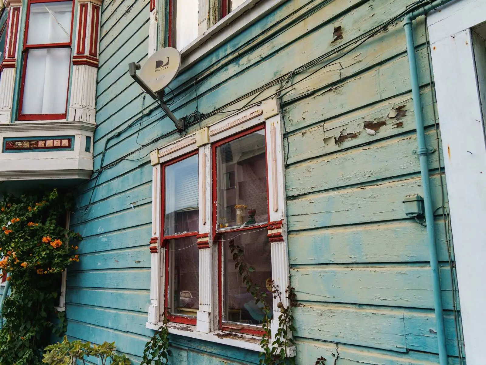 An aging house that a seller plans to sell as is rather than repair